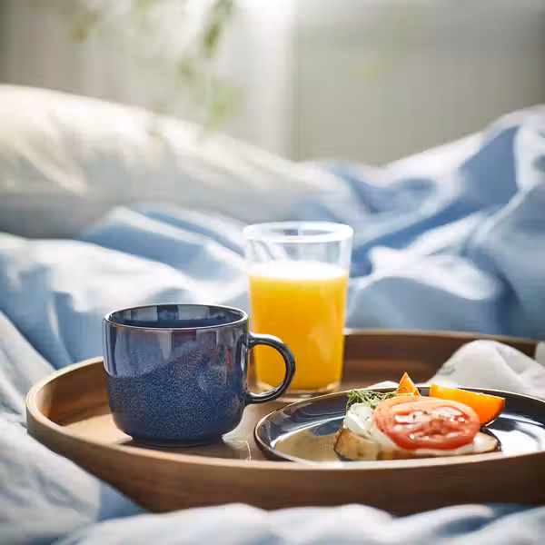 GLADELIG Кружка - синий 37 сл - схема-чертеж с размерами