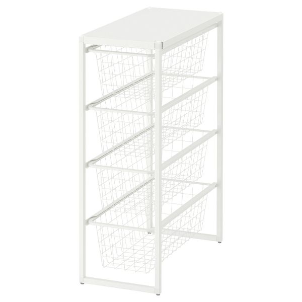 Комбинация для хранения, белый 25x51x70 см IKEA JONAXEL ЙОНАКСЕЛЬ 693.050.89 - фото 1