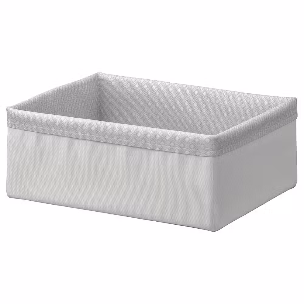 BAXNA Органайзер - серый/белый 20x26x10 см - фото 1
