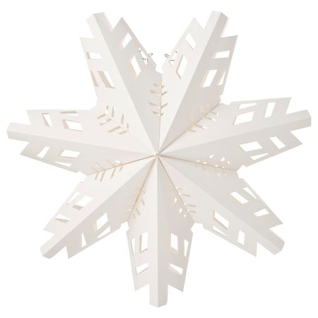Абажур, снежинка 48 см IKEA STRÅLA СТРОЛА 605.031.78