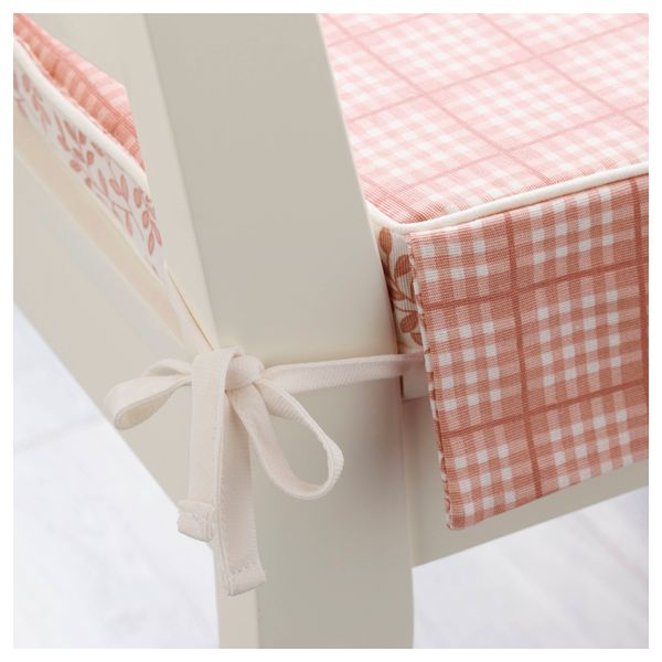 Подушка на стул ЭЛЬСЭБЭТ, розовый - схема-чертеж с размерами