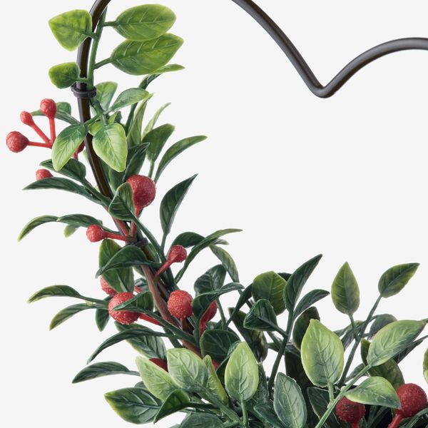 Искусственное растение в горшке, для дома/улицы мирт, дуга, 9 см IKEA ВИНТЕРФЕСТ 204.370.10 - схема-чертеж с размерами