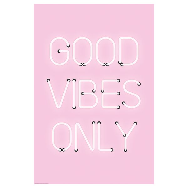 Постер, Good vibes, 61x91 см IKEA БИЛЬД 304.481.74 - фото 1