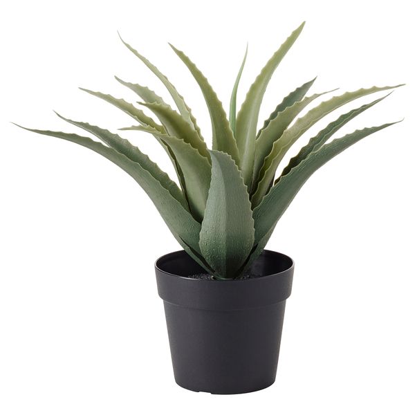 Искусственное растение в горшке ФЕЙКА, Суккулент (9 см) - фото 1