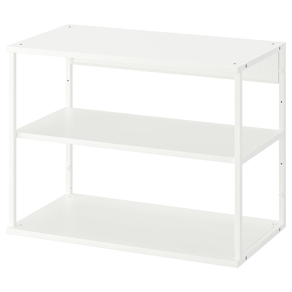 Открытый стеллаж, белый 80x40x60 см IKEA OPPHUS ОПХУС 304.525.47 - фото 1