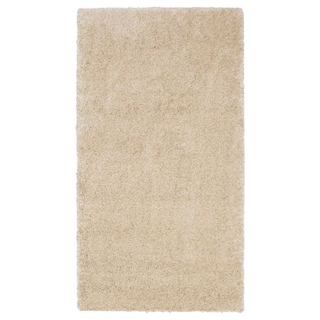 Ковер, длинный ворс ОДУМ, белый с оттенком (80x150 см)