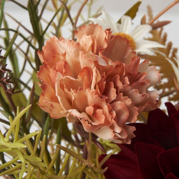 Искусственный букет, разноцветный, 35 см IKEA SMYCKA СМИККА 705.825.56 - схема-чертеж с размерами