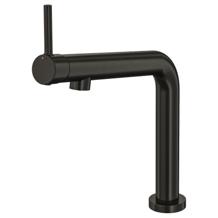 Смеситель кухонный, черный металл IKEA BOSJÖN БОСШЁН 203.039.25