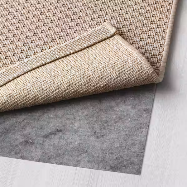 MORUM Ковер безворсовый, д/дома/улицы - бежевый 160x230 см - схема-чертеж с размерами