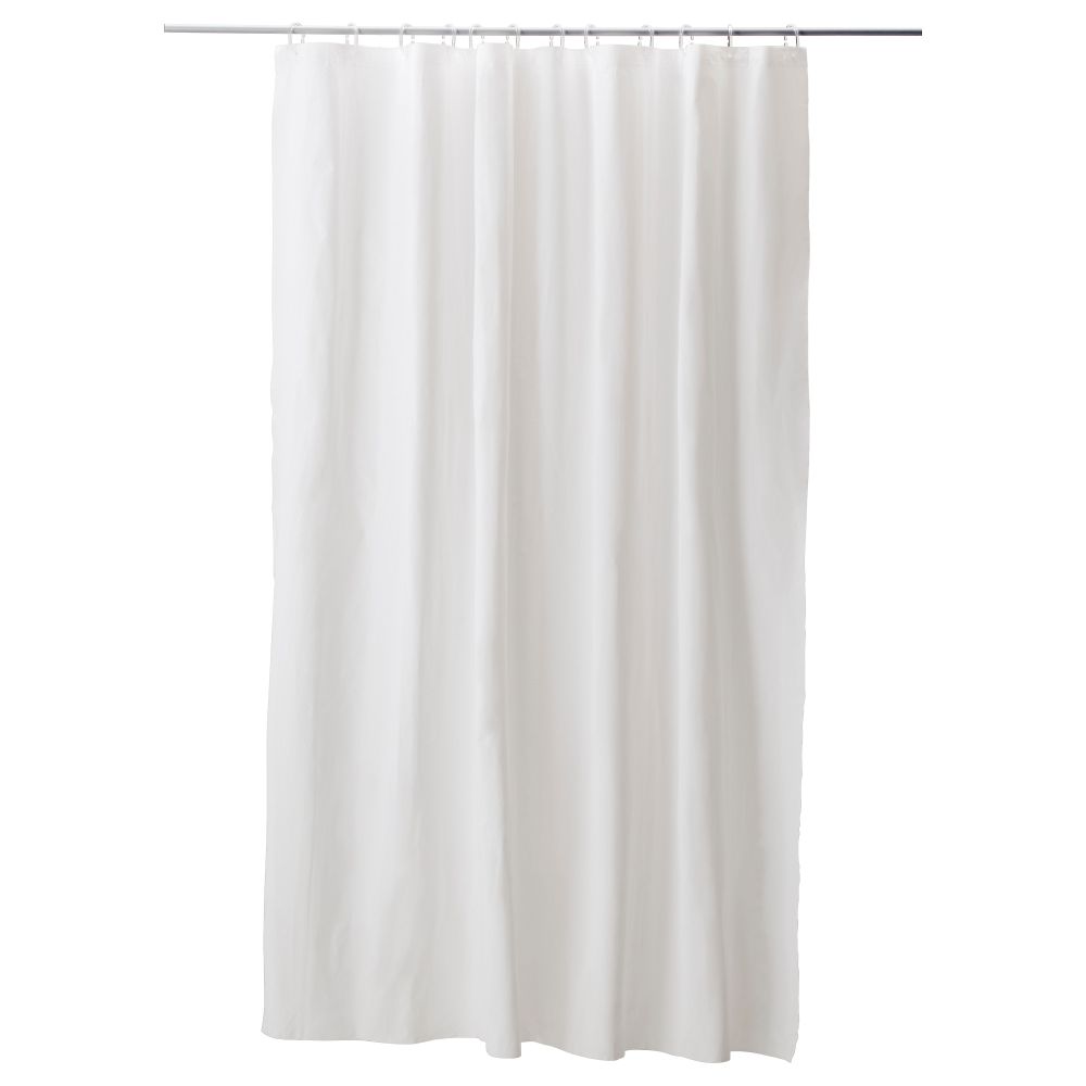 Штора для ванной ЭГГЕГРУНД, белый (180x200 см) - фото 1
