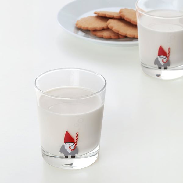 Стакан, с рисунком, 23 сл IKEA ВАНИЛЬГЛАСС 604.669.44 - схема-чертеж с размерами