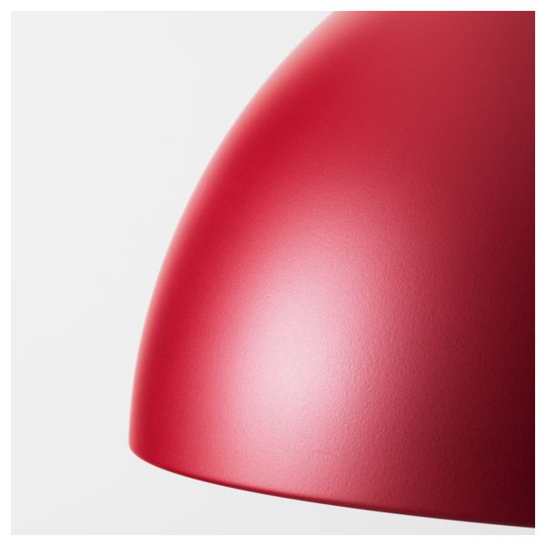 Подвесной светильник ИКЕА 365+ БРАСА, красный (45 см) - схема-чертеж с размерами