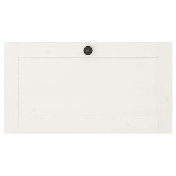 Фронтальная панель ящика СТУВА БЕТСАД, белая морилка (60x32 см) - схема-чертеж с размерами