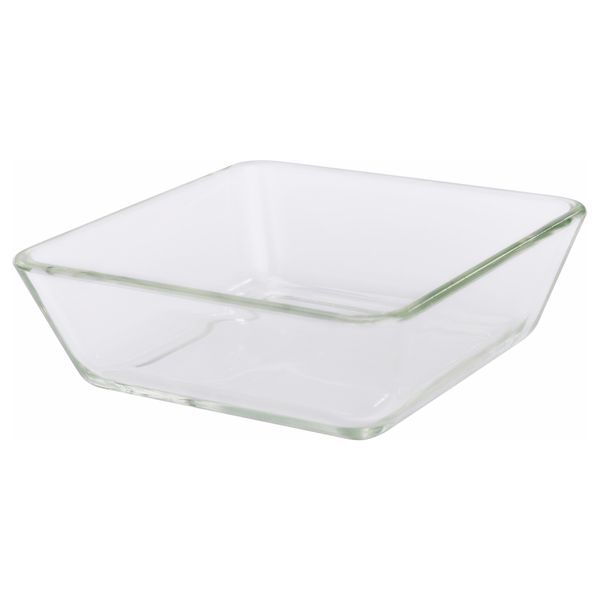 Форма/блюдо для духовки МИКСТУР, прозрачное стекло (15x15 см) - фото 1