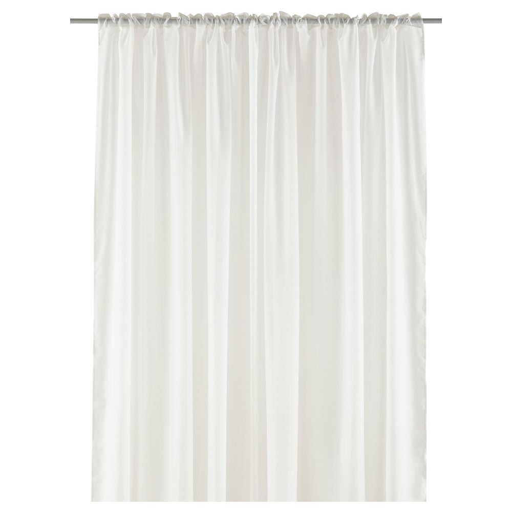 Гардина, 1 шт. РЕВЛУММЕР, белый (300x270 см) - схема-чертеж с размерами