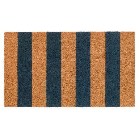 Придверный коврик КВОРИГ, неокрашенный, темно-синий (40x70 см)