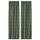 Затемняющие гардины, 2 шт., темно-зеленый, 145x300 см IKEA HÄGGVECKMAL 005.691.10
