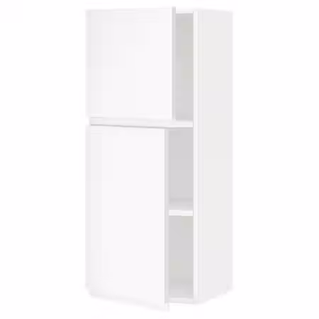 METOD Навесной шкаф с полками/2дверцы