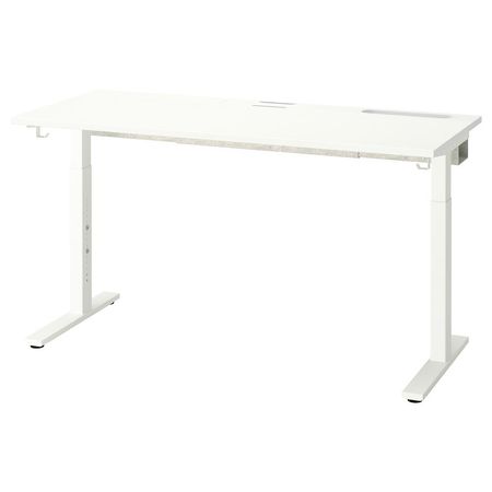 MITTZON Письменный стол - белый 140x60 см