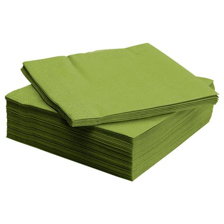 Салфетка бумажная, классический зеленый 40x40 см IKEA FANTASTISK ФАНТАСТИСК 403.795.99