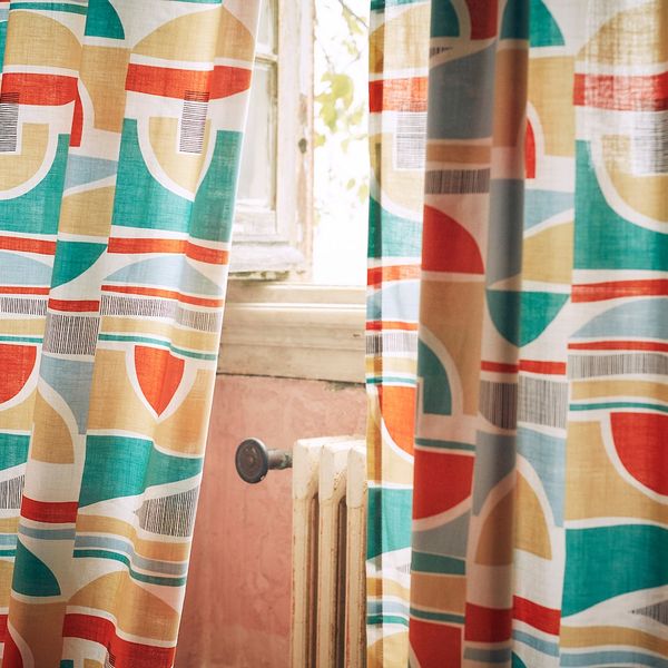 Гардины, 2 шт., разноцветный 145x300 см IKEA MARTORN МАРТОРН 604.628.23 - схема-чертеж с размерами