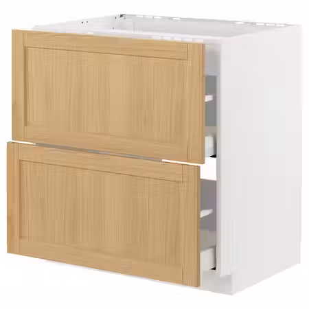 METOD / MAXIMERA Шкаф д/варочной панели/2фасада/2ящ