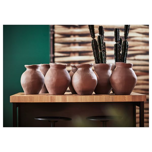 Ваза ИНДУСТРИЕЛЛ, терракота (31 см) - схема-чертеж с размерами