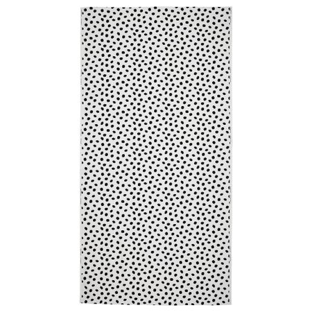 Отрез ткани, белый, черный, 150x300 см IKEA SANDLUSERN 405.798.24
