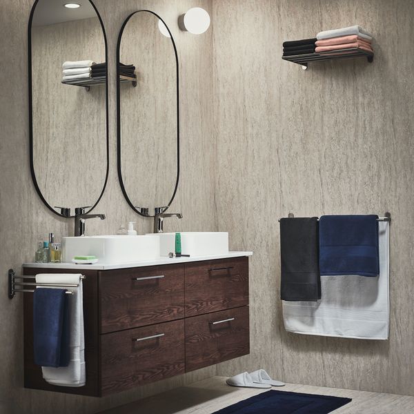 Простыня банная, белый, 100x150 см IKEA FREDRIKSJÖN ФРЕДРИКШЁН 404.967.20 - фото 6