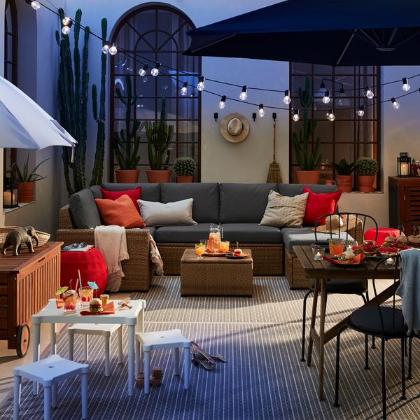 Модульный Угловой 4-местный диван, садовый IKEA SOLLERÖN СОЛЛЕРОН 792.525.80 - фото 3