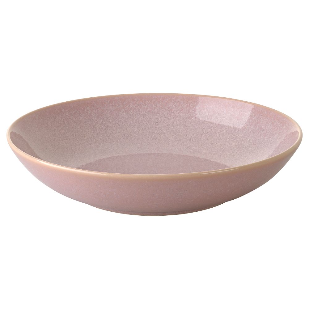 Тарелка глубокая, полированный розовый, 23 см IKEA FÄRGKLAR ФЭРГКЛАР 405.864.38 - фото 1