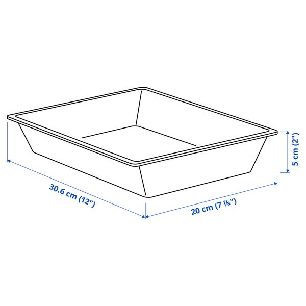 IKEA, дополнительный ракурс - схема-чертеж с размерами