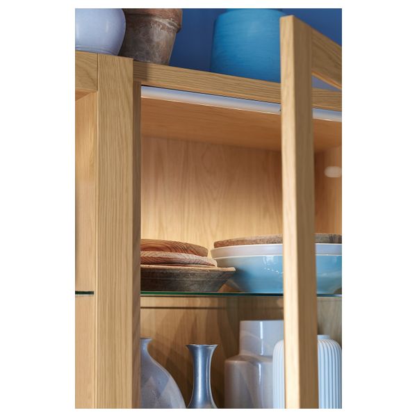 Подсветка светодиодная, цвет алюминия 67 см IKEA NORRFLY НОРРФЛИ 003.561.80 - схема-чертеж с размерами