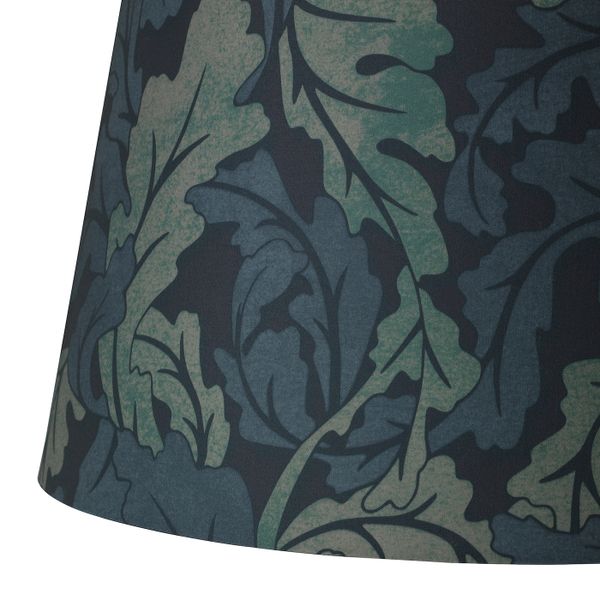 Абажур, темно-зеленый лист 44 см IKEA РЮРА 604.197.35 - схема-чертеж с размерами