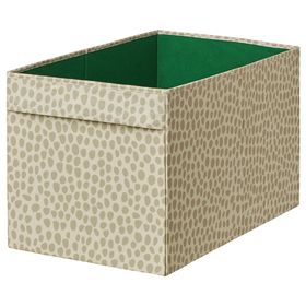 SLÄKT Коробка - бежевый 55x33x33 см