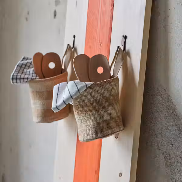 MÄVINN МЭВИНН Корзина - джут - схема-чертеж с размерами