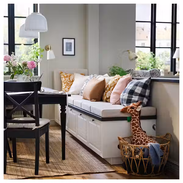 METOD Каркас верхн шкафа на холод/морозил - белый 60x60x40 см - схема-чертеж с размерами