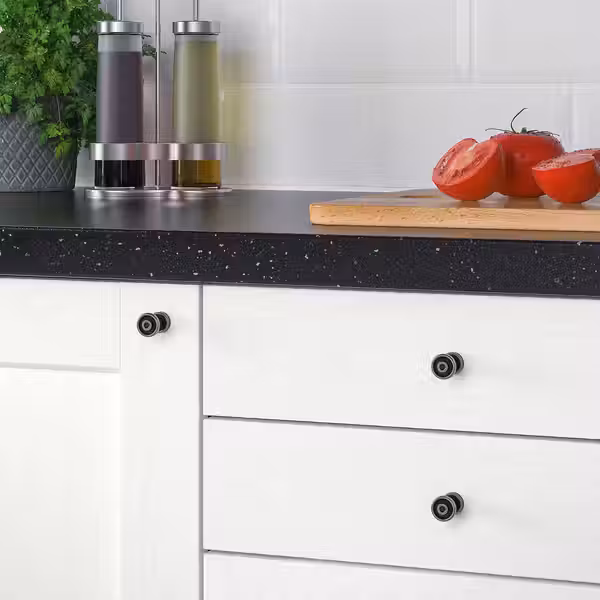 SKRUVSHULT СКРУВСХУЛЬТ Ручка мебельная - антрацит 18 мм - фото 2