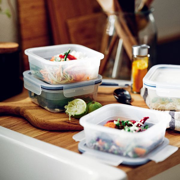 IKEA 365+ Контейнер для продуктов - четырехугольной формы/пластик 750 мл - фото 2