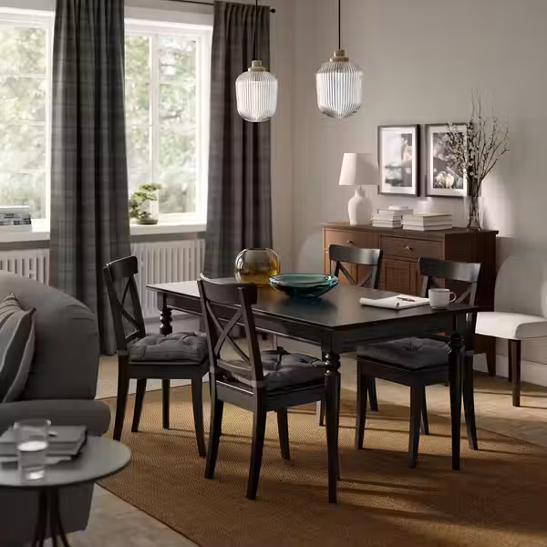 MALINDA Подушка на стул - серый 40/35x38x7 см - фото 2