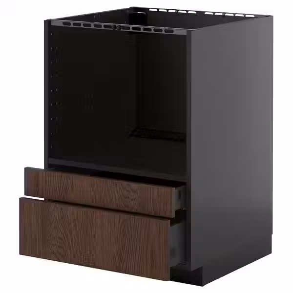 METOD / KNIVSHULT Напольный шкаф д/комби СВЧ/ящики - фото 1