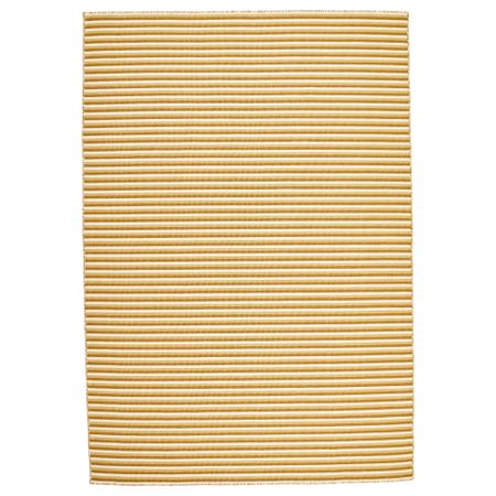 Ковер безворсовый ВЕСТБРИК, ручная работа, желтый (133x195 см)