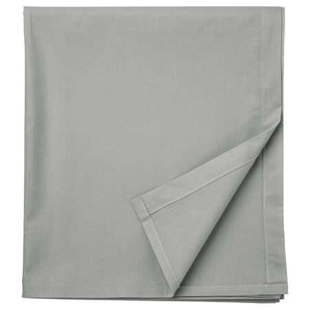 Простыня, светло-серый 240x260 см IKEA DVALA ДВАЛА 104.824.75