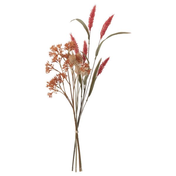 Искусственный букет, для дома, улицы оранжевый 60 см IKEA SMYCKA СМИККА 904.965.34 - фото 1