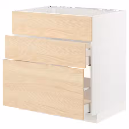 METOD / MAXIMERA Напол шкаф д/варочн панели/вытяжка