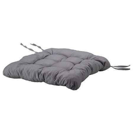 Подушка на стул, серый 40x38x5.0 см IKEA HELLVI ХЭЛЛЬВИ 403.064.71