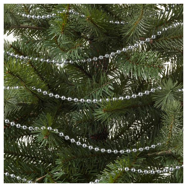 Гирлянда ВИНТЕР 2018, жемчужины, серебристый (5 м) - схема-чертеж с размерами