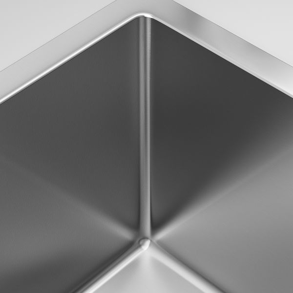 Одинарная врезная мойка, нержавеющая сталь 37x44 см IKEA NORRSJÖN НОРРШЁН 392.430.45 - фото 5