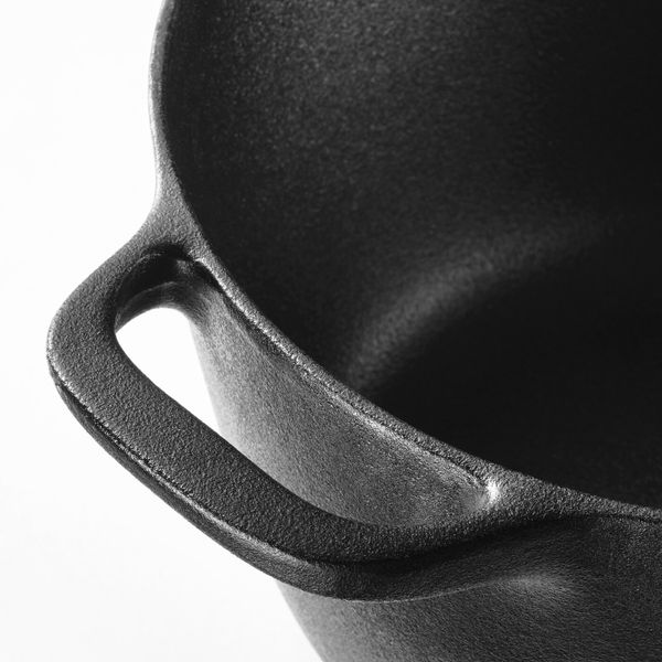 Кастрюля с крышкой, чугун 3 л IKEA VARDAGEN ВАРДАГЕН 604.370.51 - фото 7