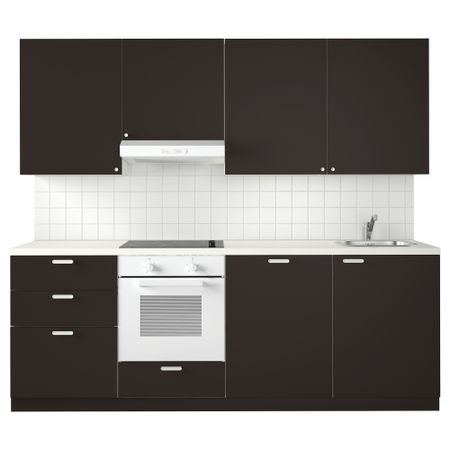 Кухня, 240x60x228 cm IKEA METOD МЕТОД 294.667.53